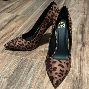 Leopard Heels
